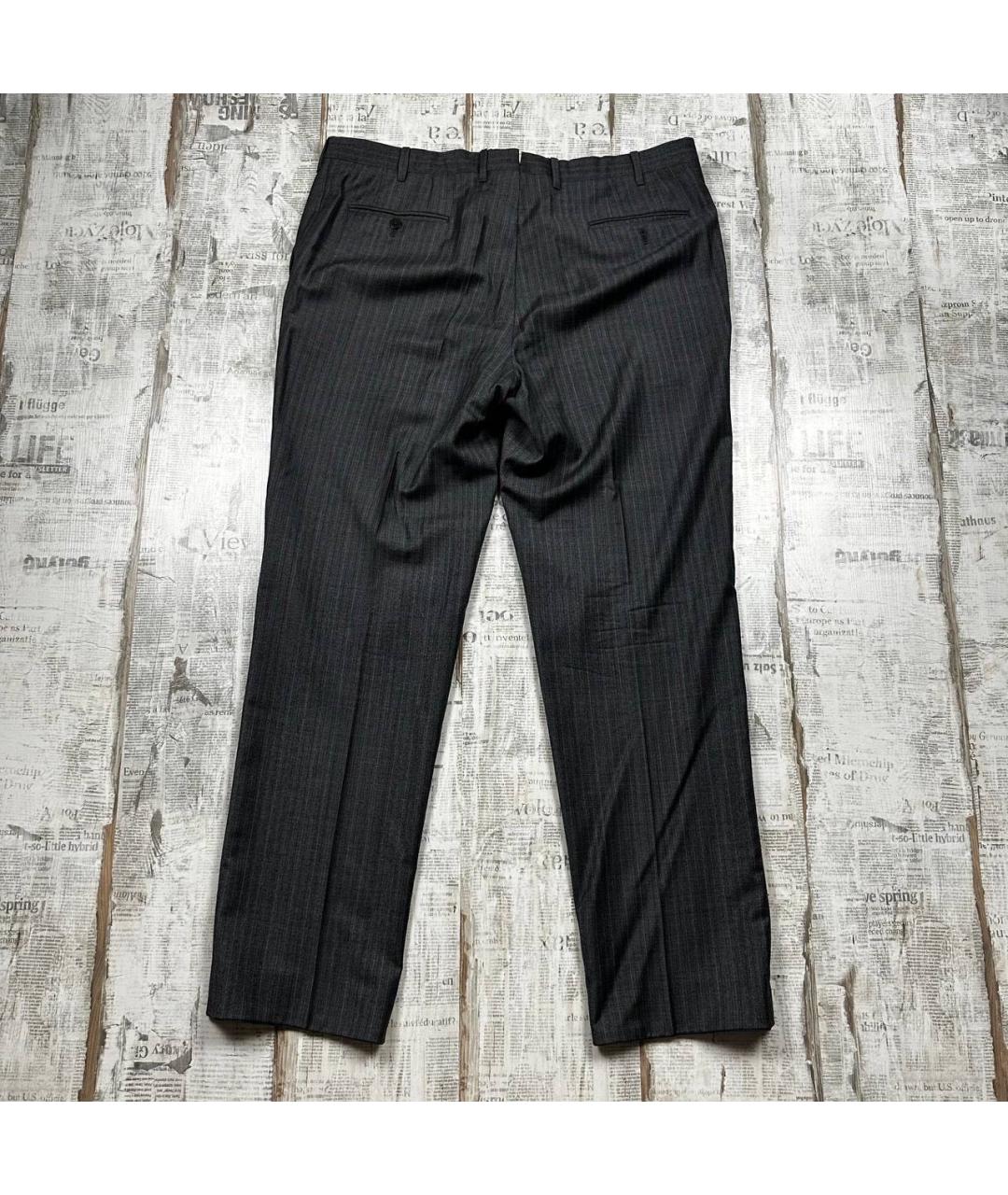 ZILLI Серые классические брюки, фото 5