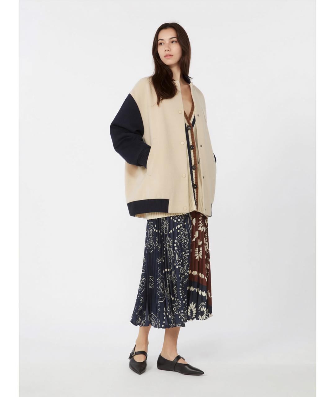 WEEKEND MAX MARA Мульти шерстяная куртка, фото 2