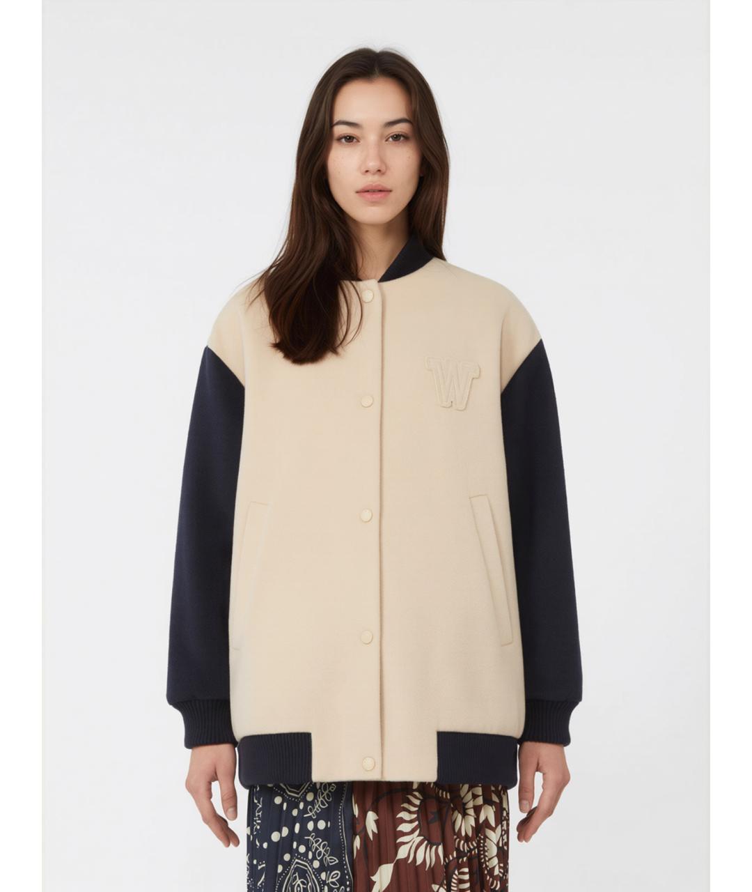 WEEKEND MAX MARA Мульти шерстяная куртка, фото 3