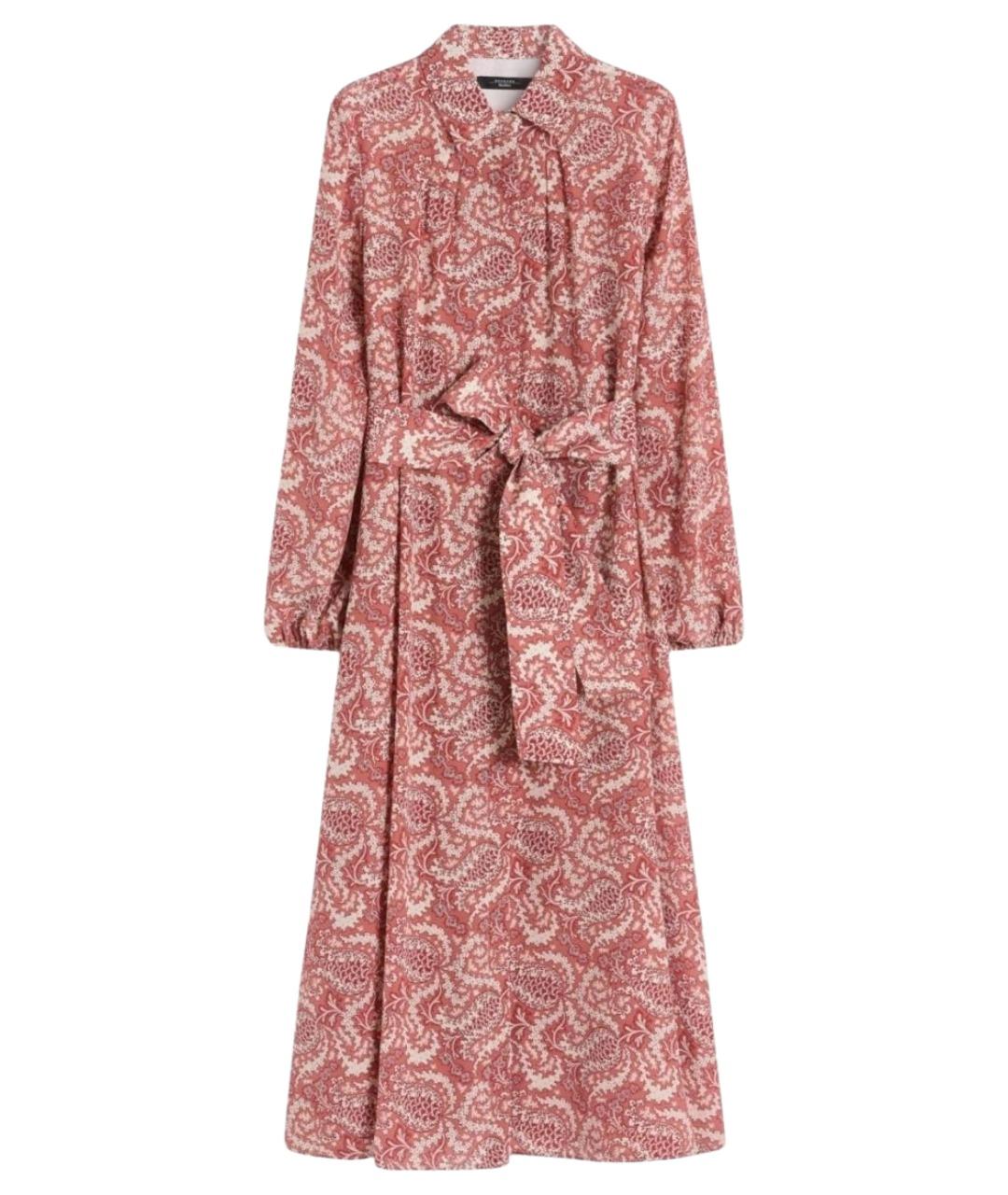WEEKEND MAX MARA Мульти шелковое повседневное платье, фото 1