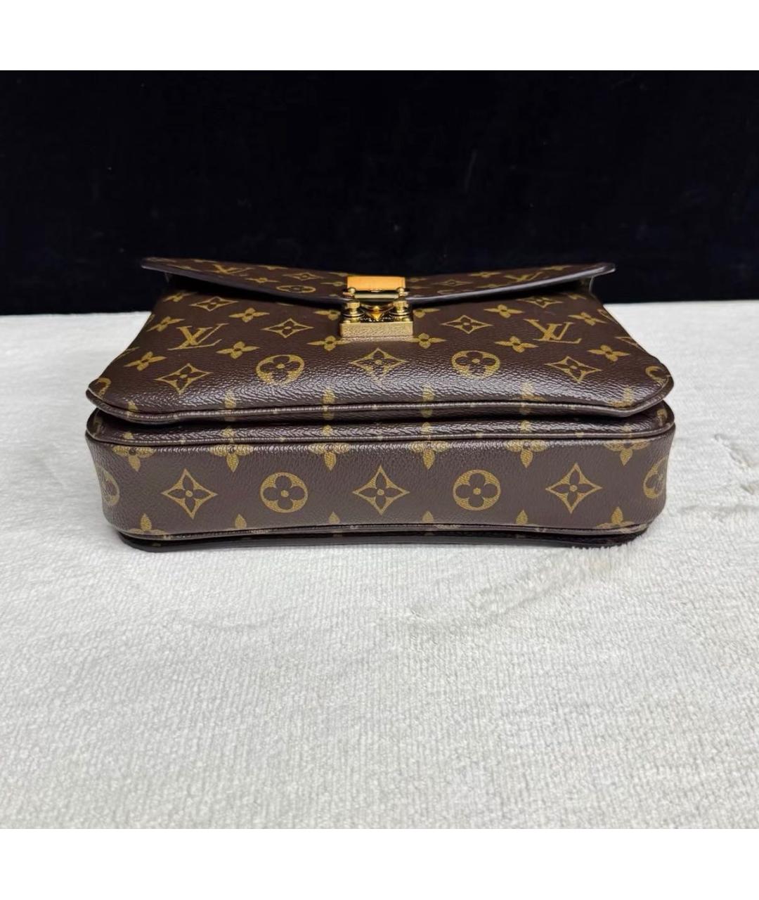 LOUIS VUITTON Коричневая сумка через плечо, фото 5