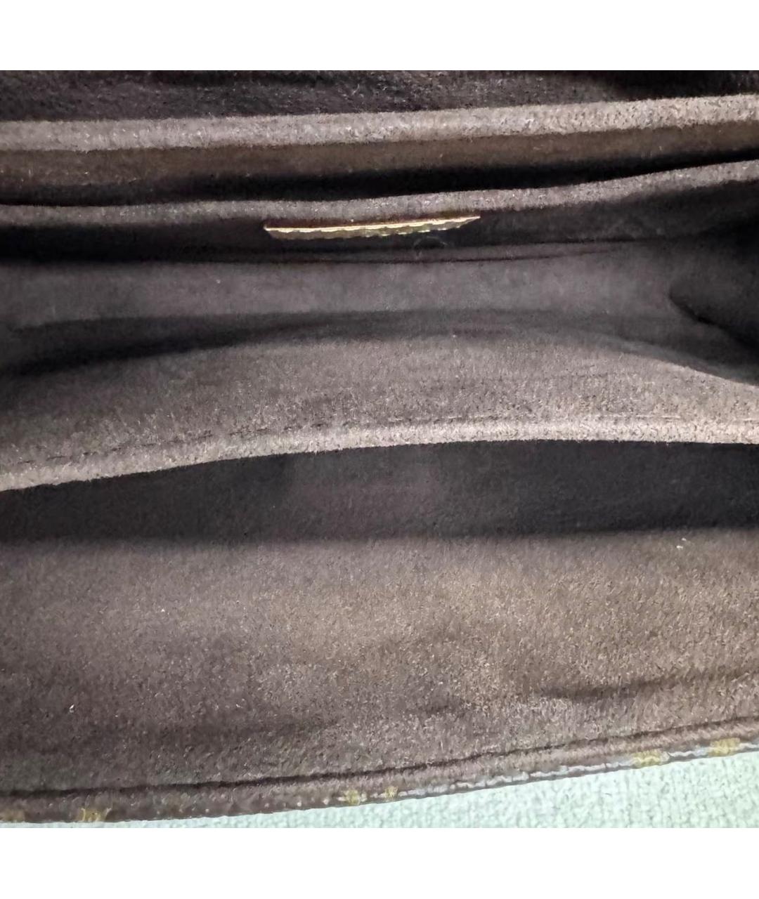 LOUIS VUITTON Коричневая сумка через плечо, фото 8