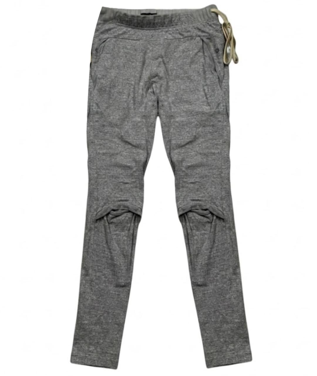 UNDERCOVER Серые хлопковые повседневные брюки, фото 1