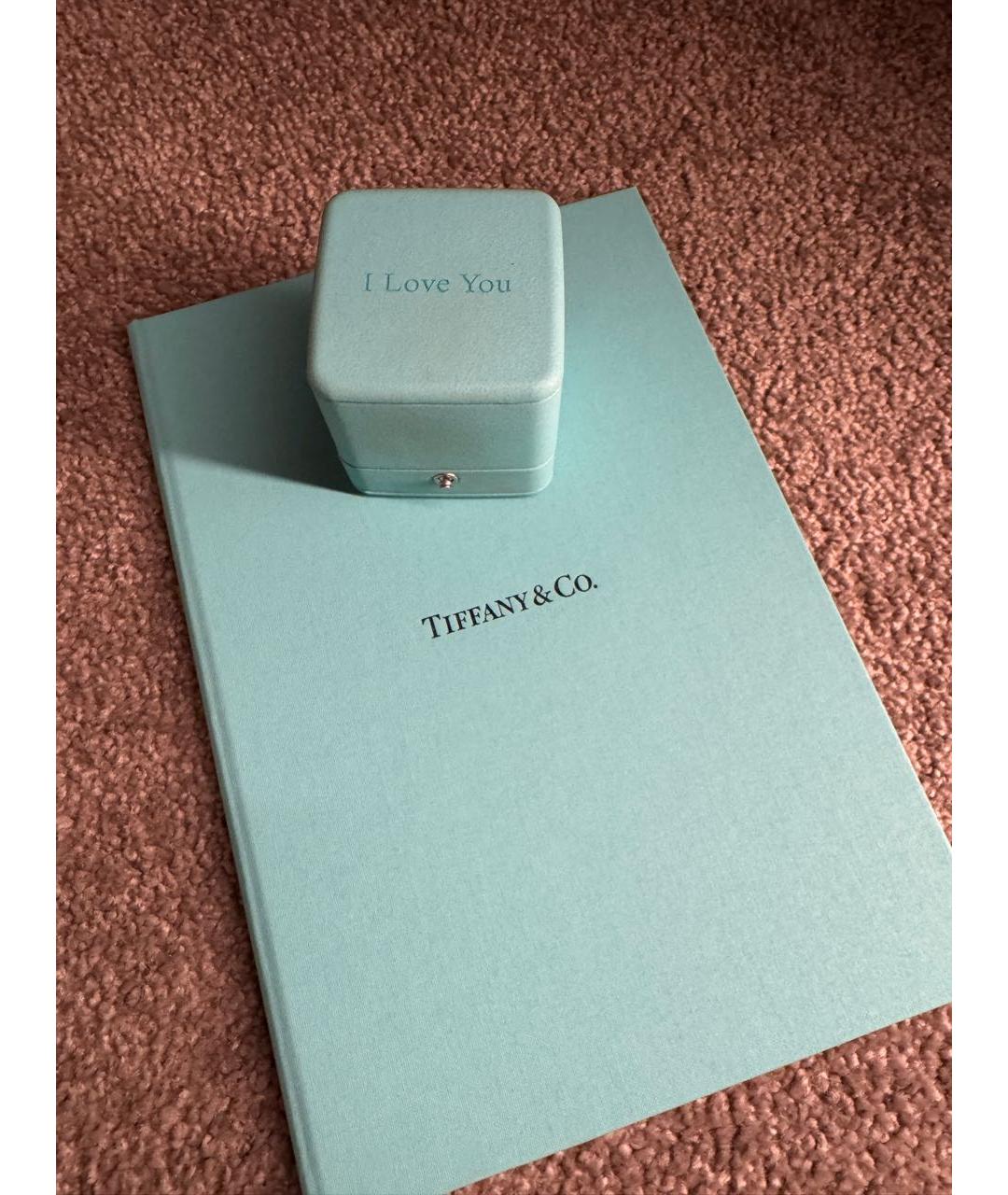 TIFFANY&CO Белое платиновое кольцо, фото 5