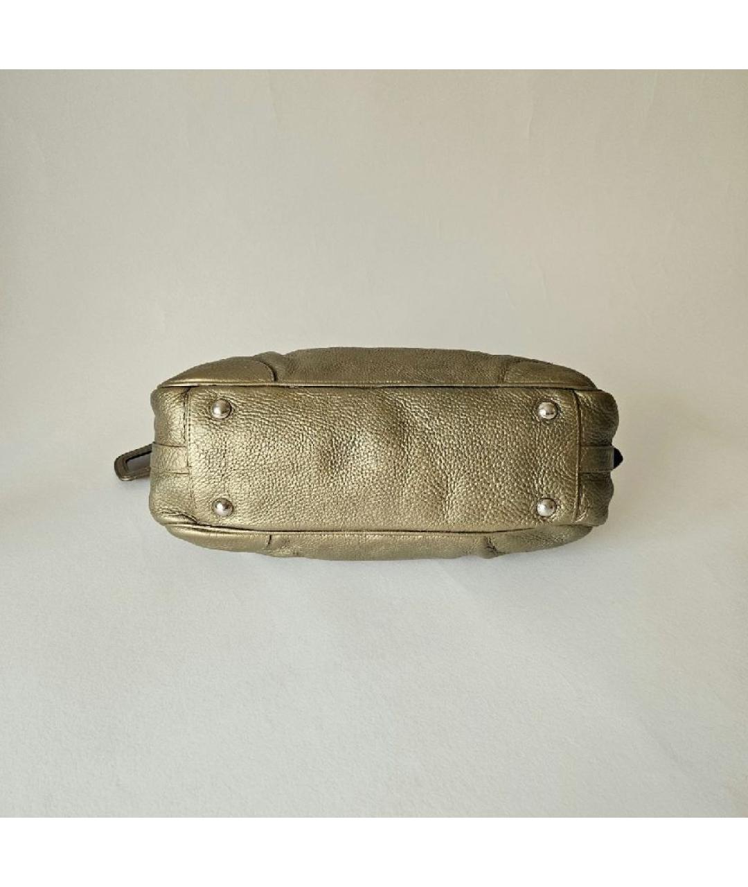 PRADA Антрацитовая кожаная сумка через плечо, фото 4