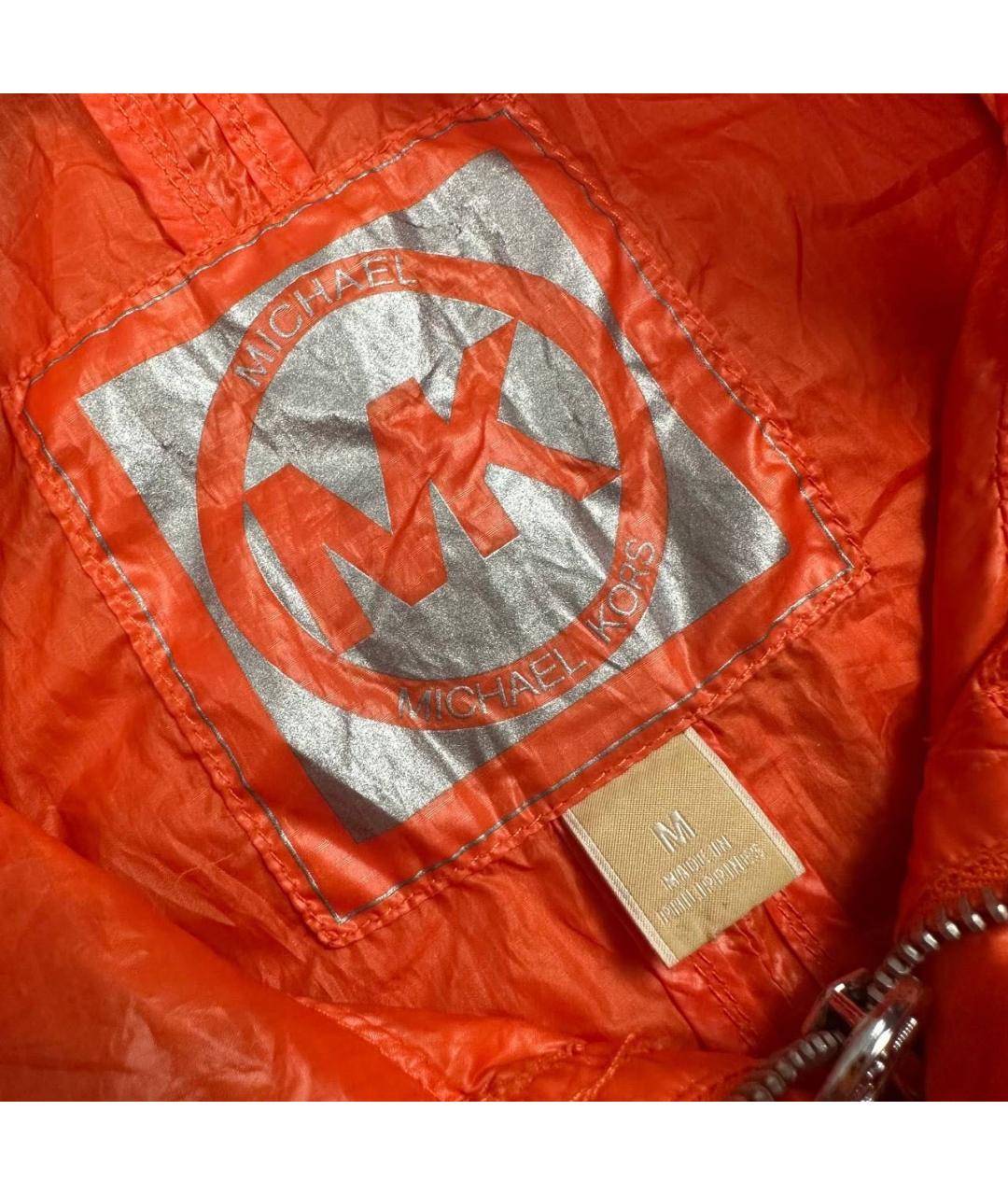 MICHAEL MICHAEL KORS Оранжевая парка, фото 5
