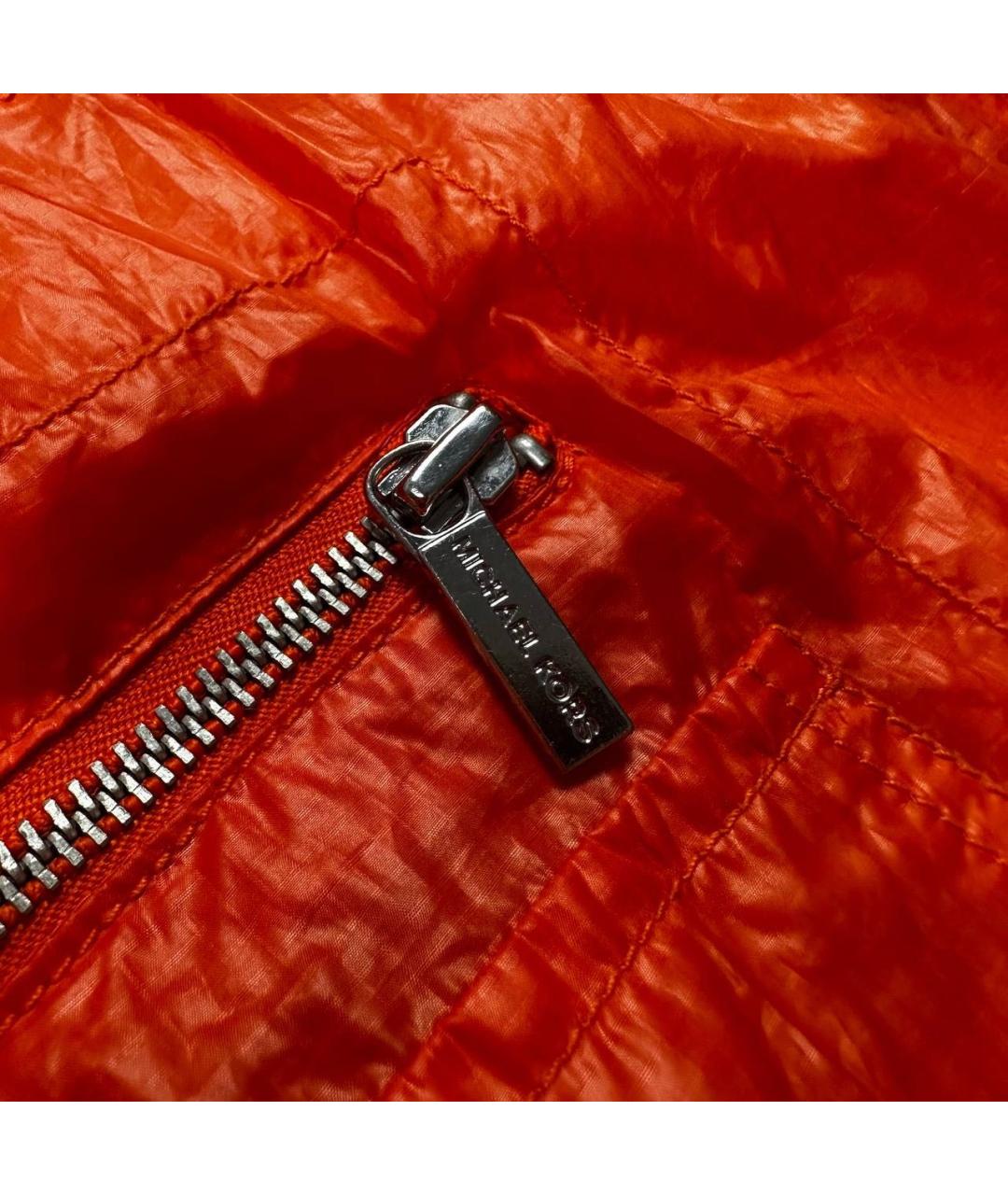 MICHAEL MICHAEL KORS Оранжевая парка, фото 3