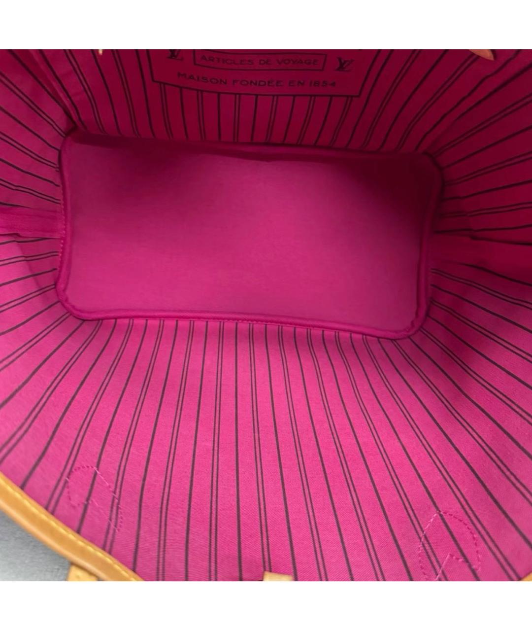 LOUIS VUITTON Коричневая сумка тоут, фото 8