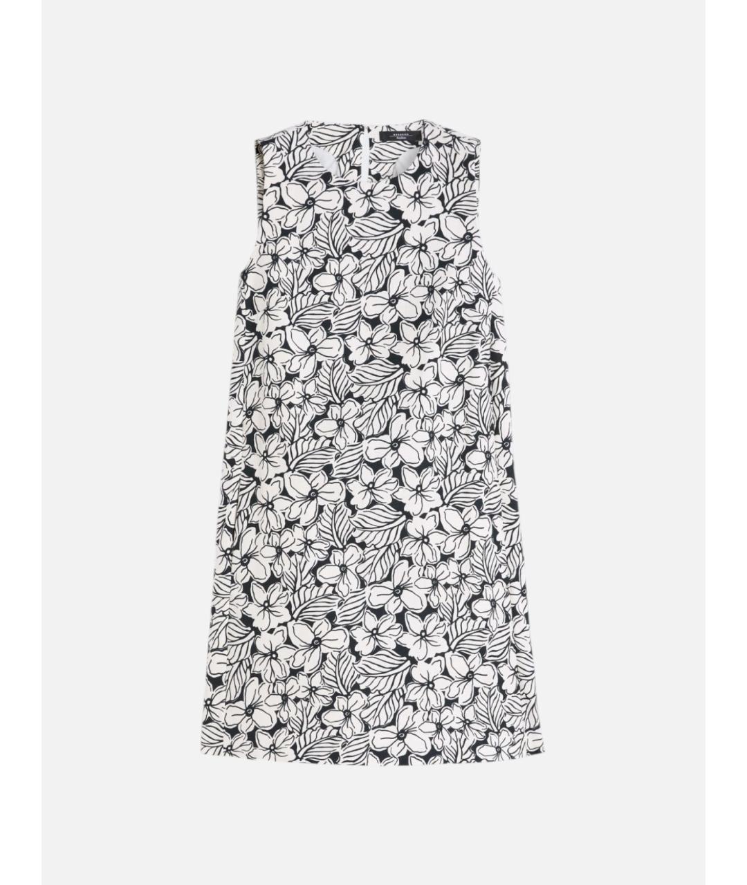 WEEKEND MAX MARA Мульти хлопковое повседневное платье, фото 6
