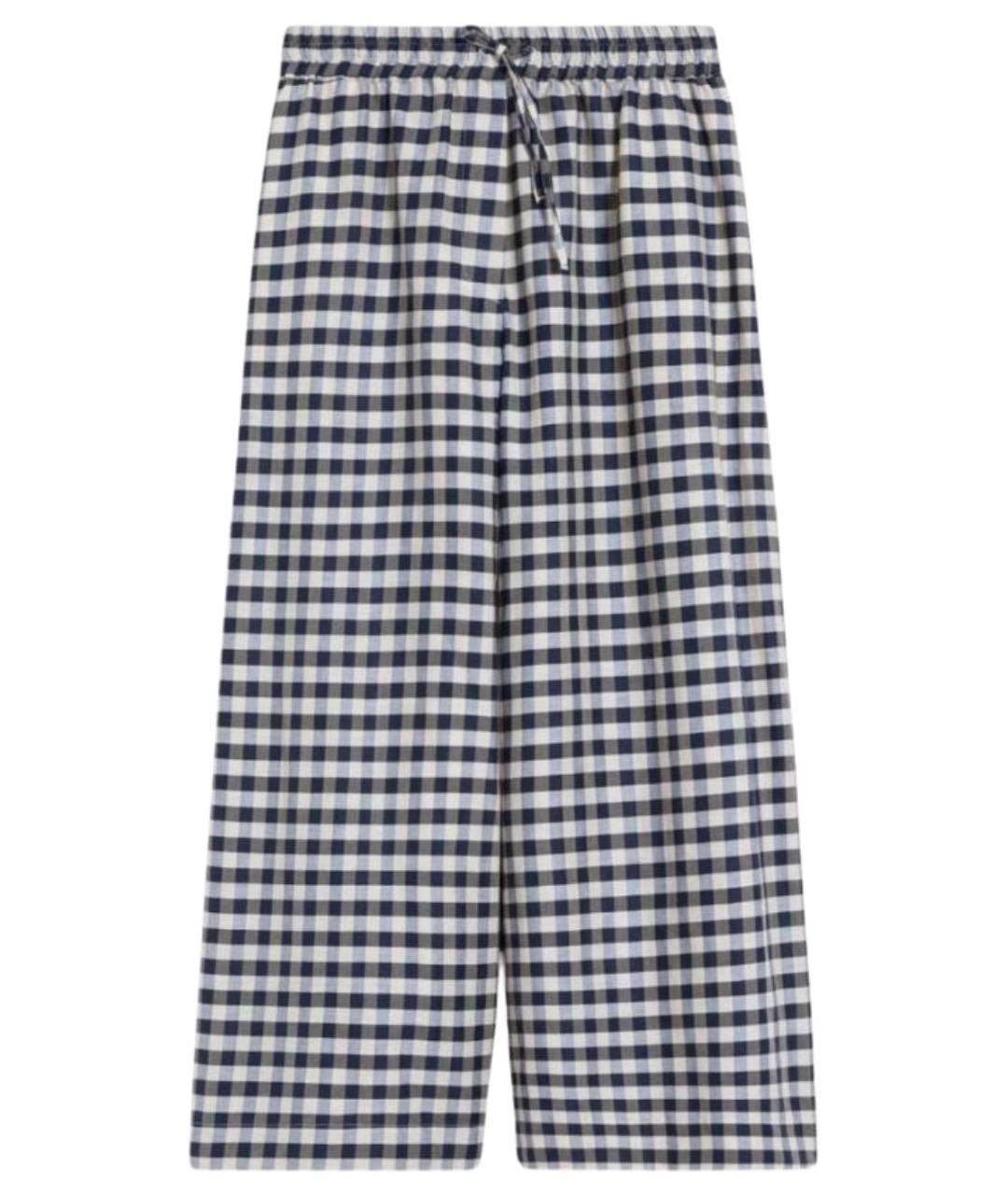 WEEKEND MAX MARA Мульти хлопковые брюки широкие, фото 1