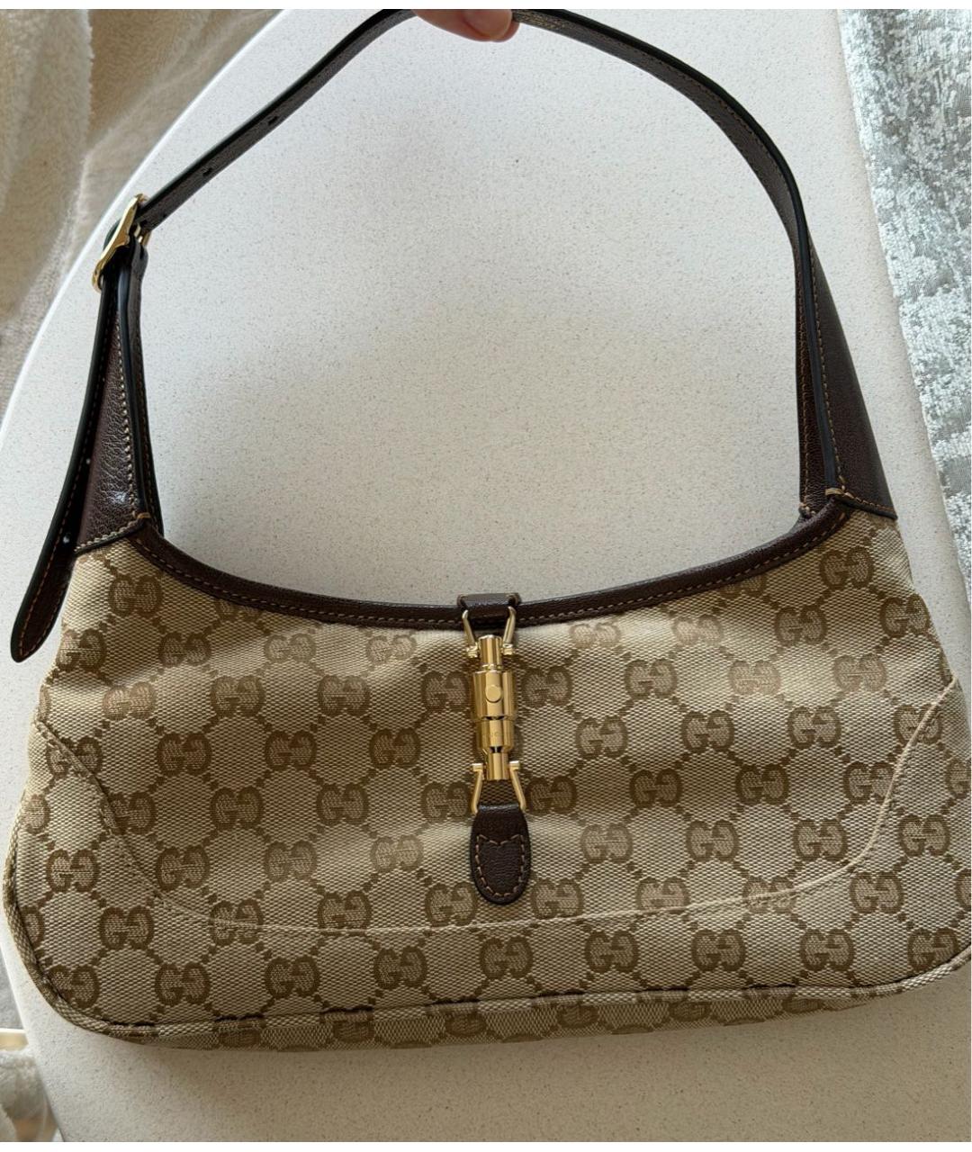 GUCCI Бежевая сумка через плечо, фото 2