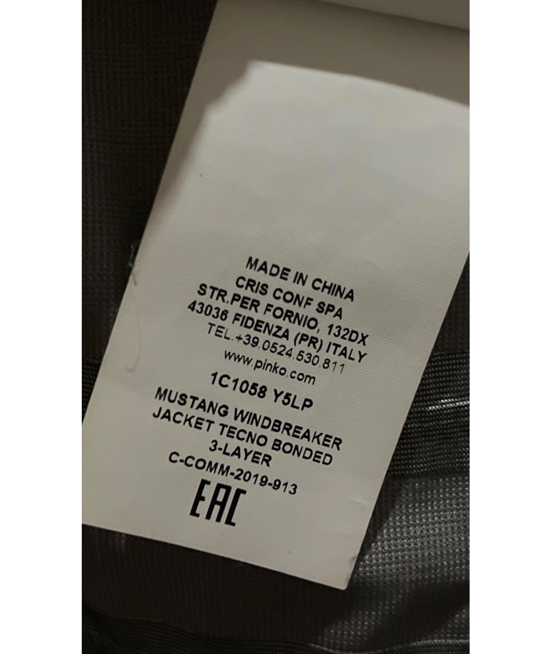 PINKO Черная парка, фото 7