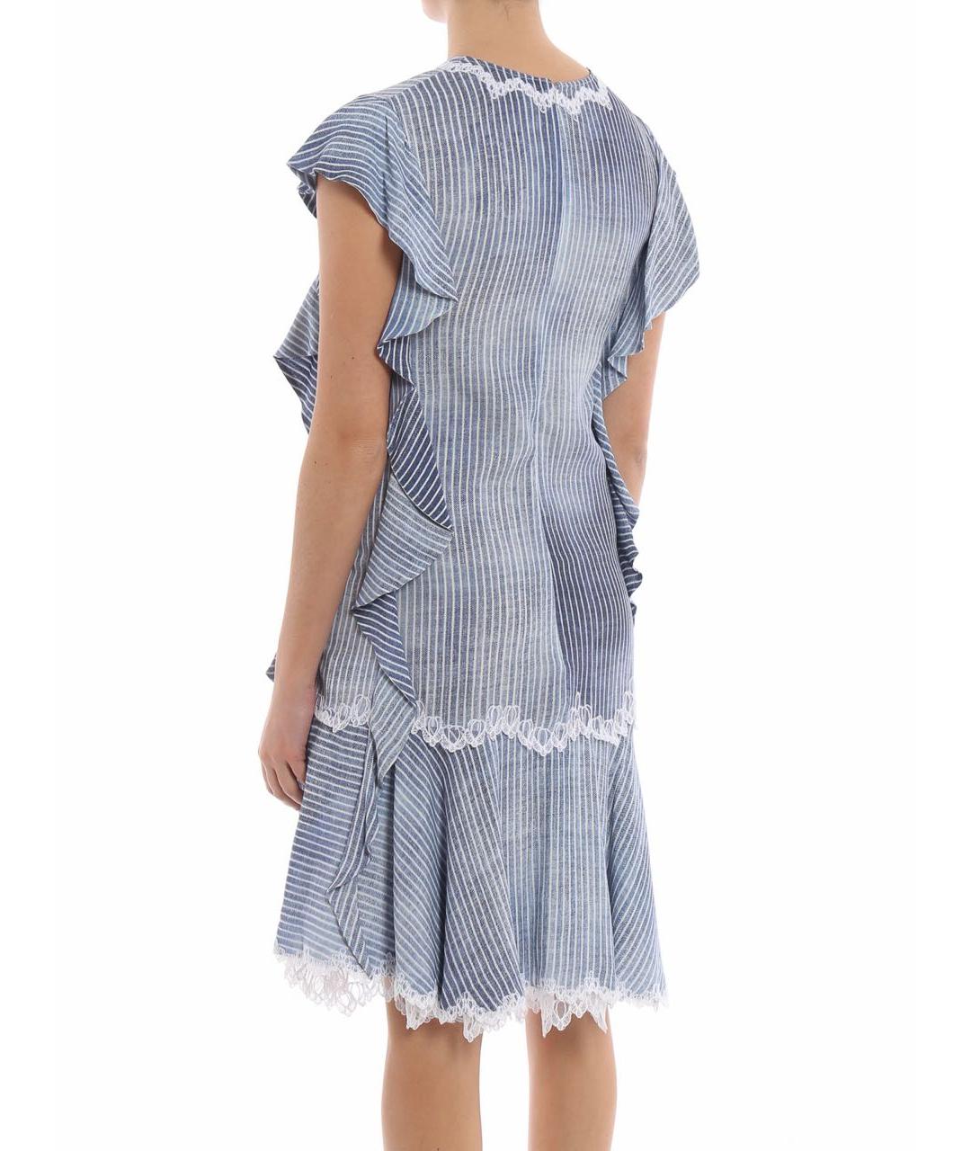 ERMANNO SCERVINO Мульти вискозное коктейльное платье, фото 4