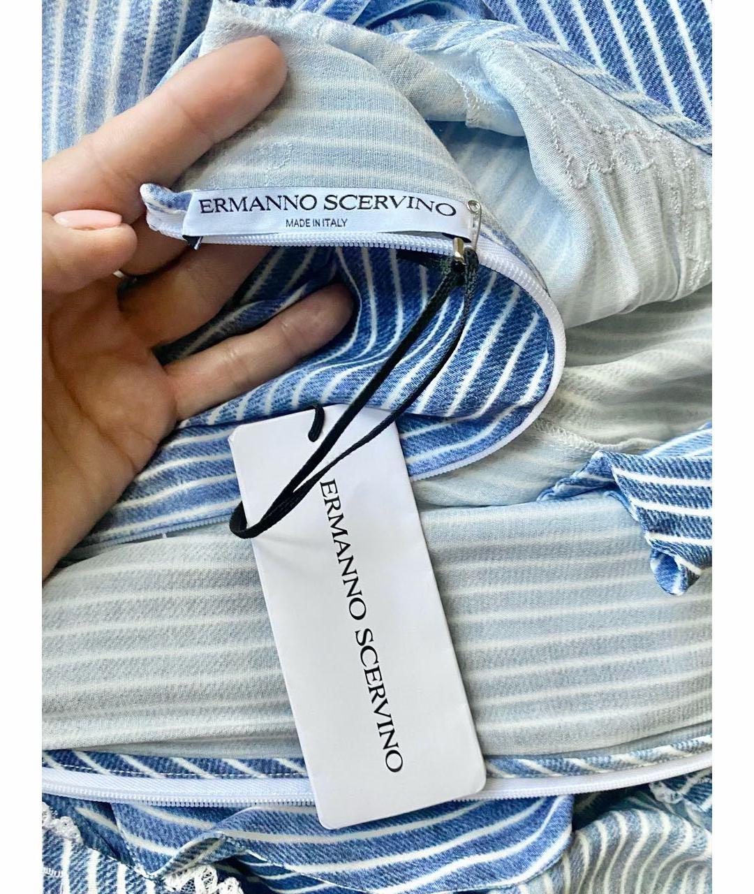 ERMANNO SCERVINO Мульти вискозное коктейльное платье, фото 7