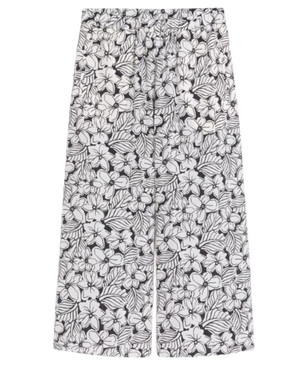 WEEKEND MAX MARA Мульти шелковые брюки широкие, фото 1