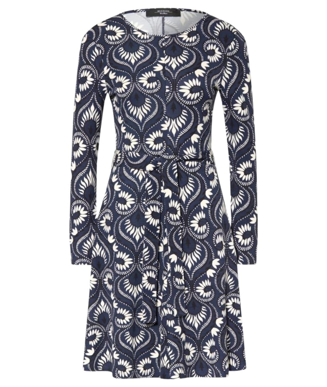 WEEKEND MAX MARA Мульти вискозное повседневное платье, фото 1