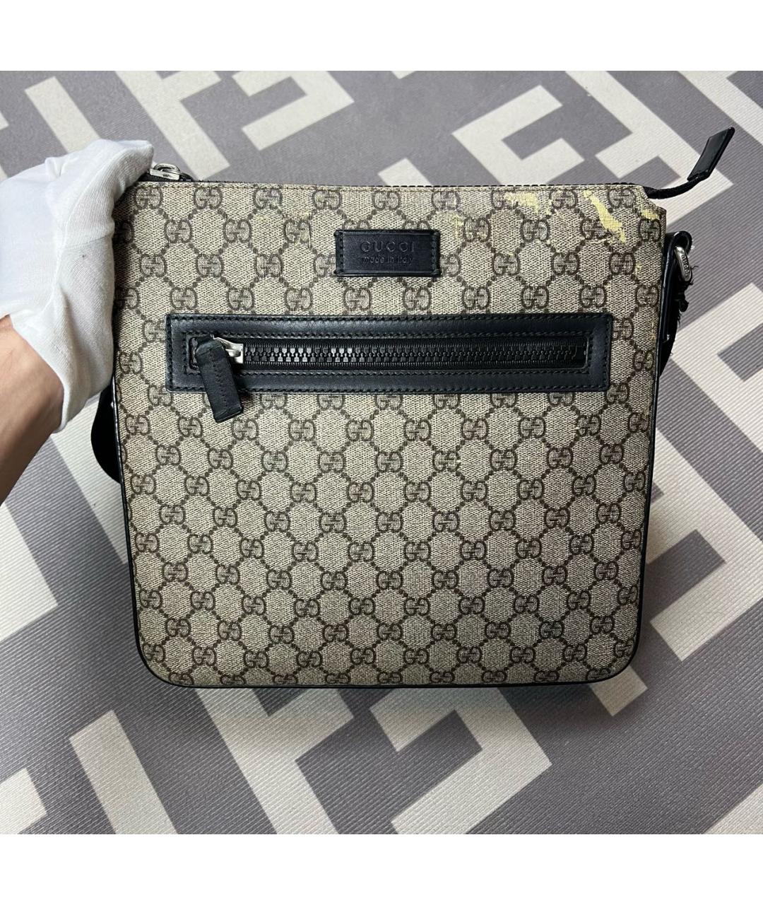 GUCCI Бежевая сумка на плечо, фото 3