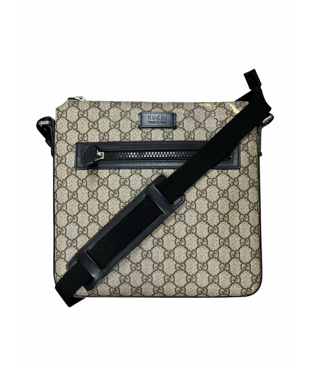 GUCCI Бежевая сумка на плечо, фото 1