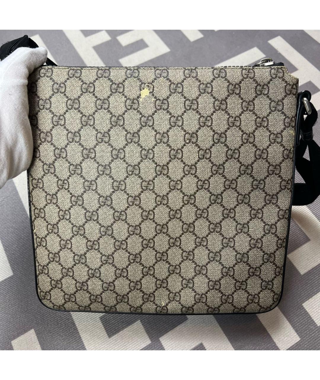 GUCCI Бежевая сумка на плечо, фото 2