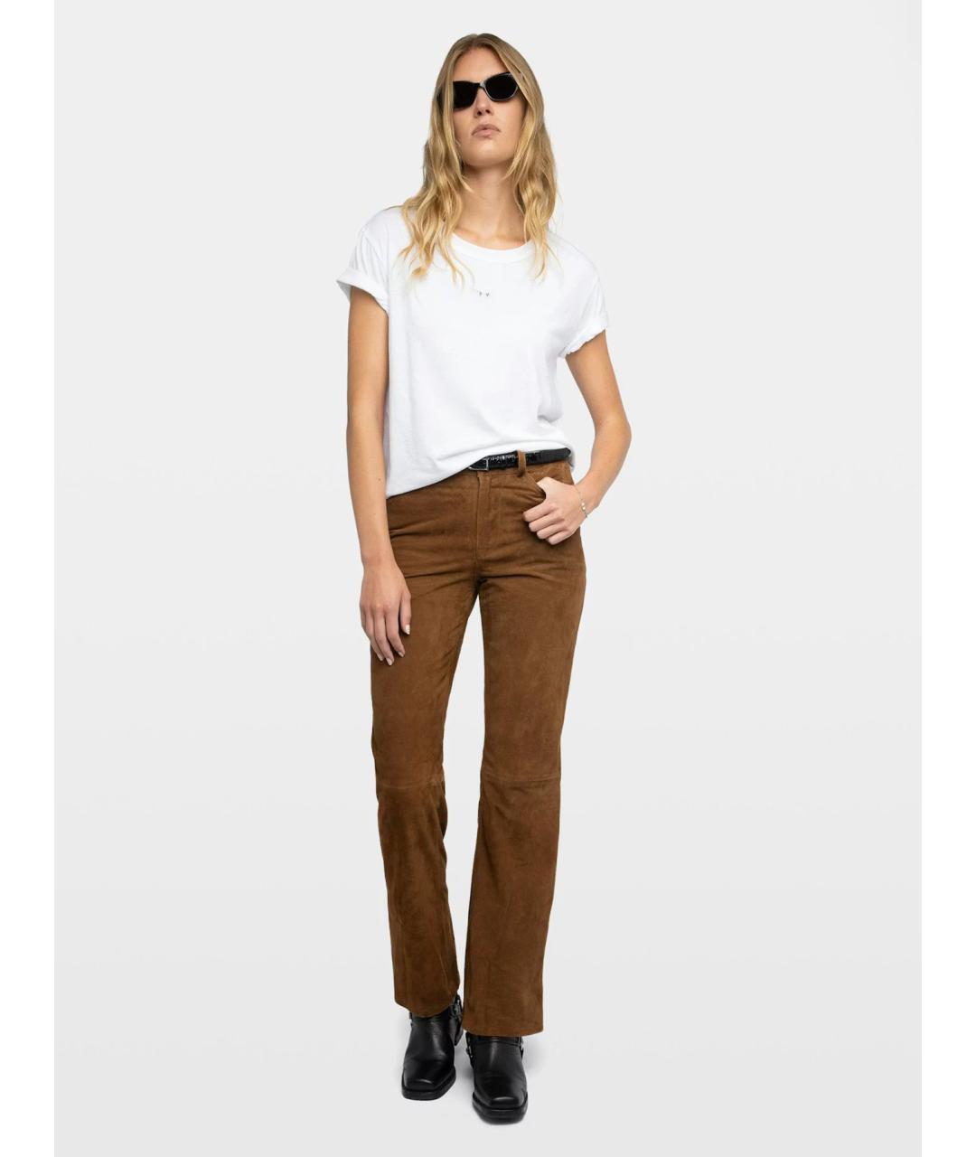ZADIG & VOLTAIRE Белая полиэстеровая футболка, фото 2