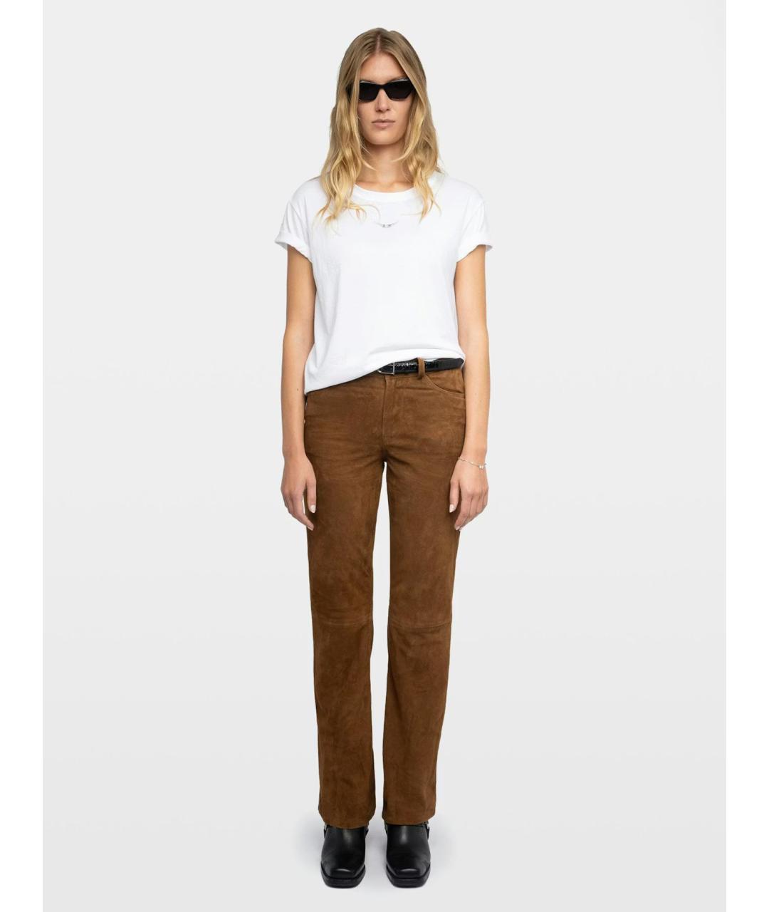 ZADIG & VOLTAIRE Белая полиэстеровая футболка, фото 3