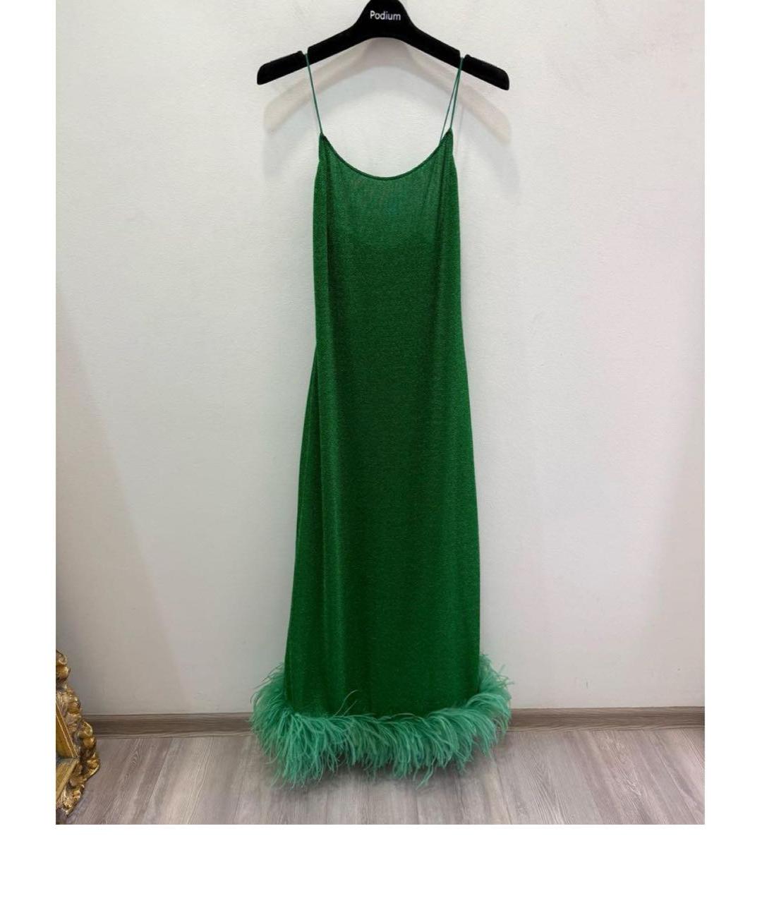 OSEREE Зеленые полиамидовое коктейльное платье, фото 8