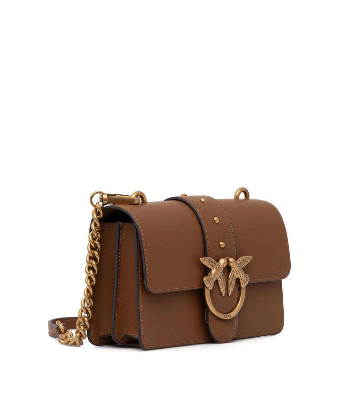 PINKO Коричневая сумка через плечо, фото 2