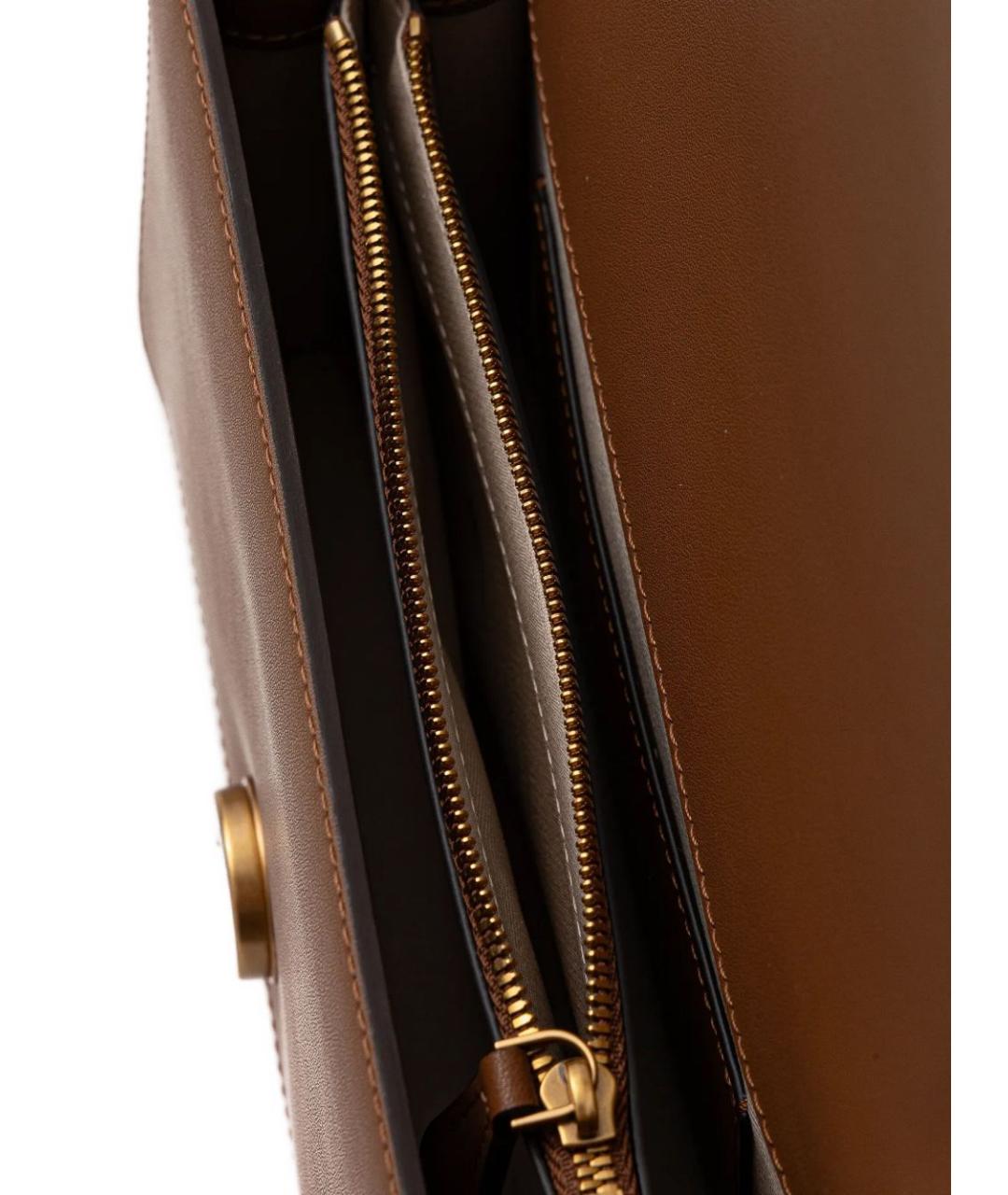 PINKO Коричневая сумка через плечо, фото 4