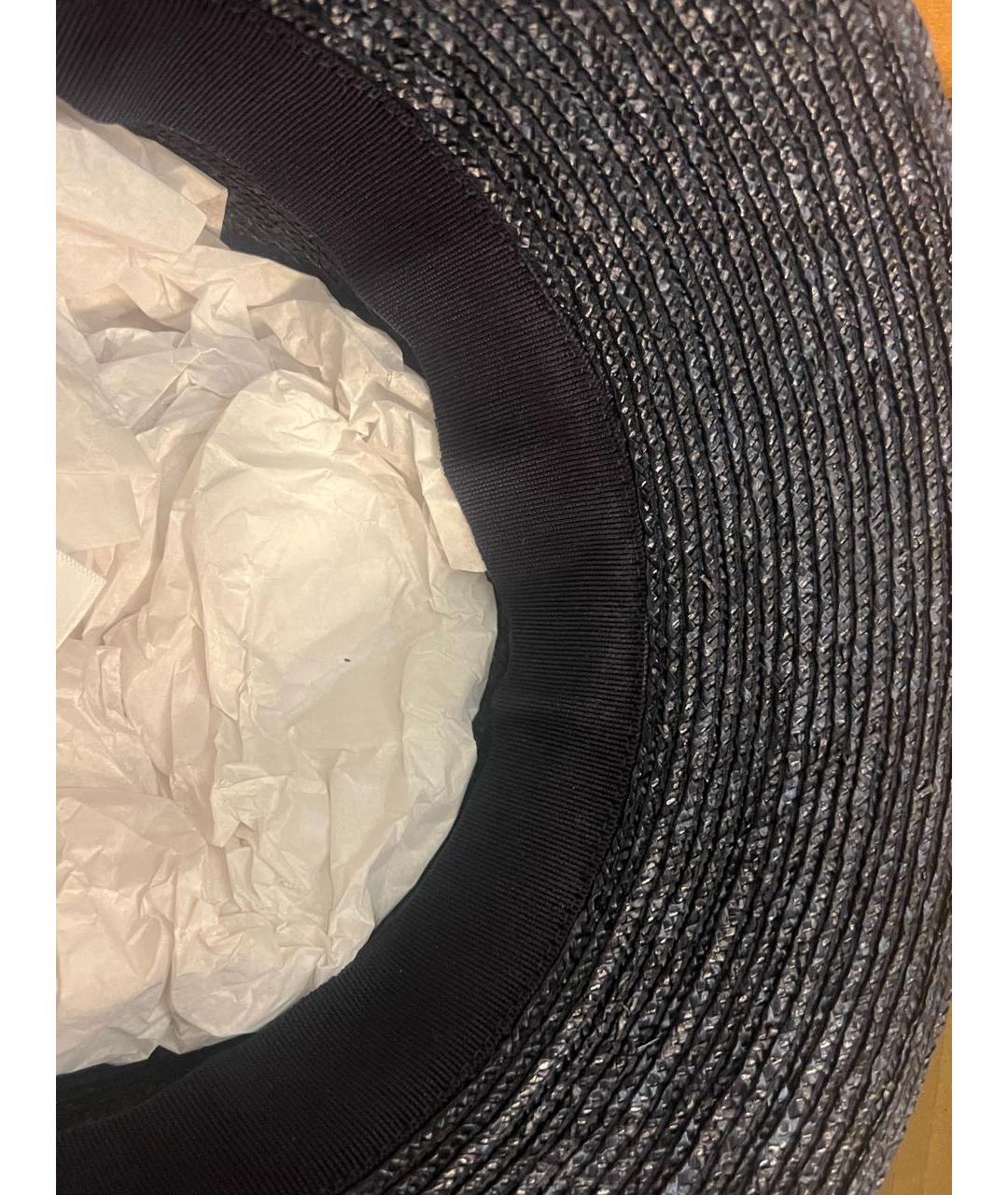 CHRISTIAN DIOR Темно-синяя панама, фото 6
