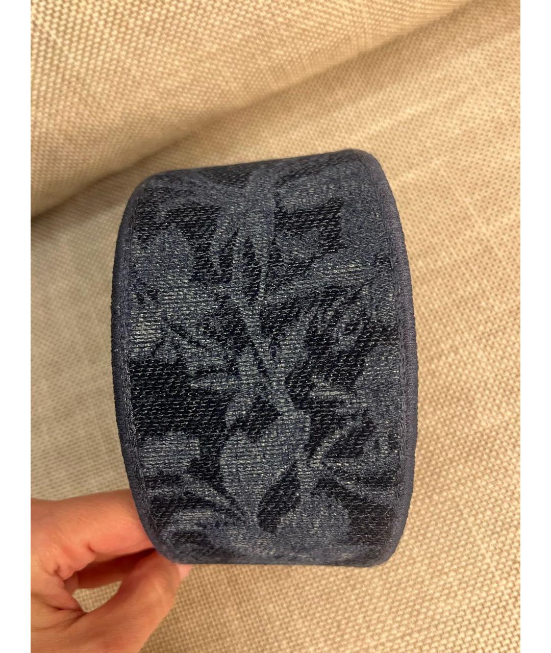 CHRISTIAN DIOR Темно-синяя повязка, фото 3