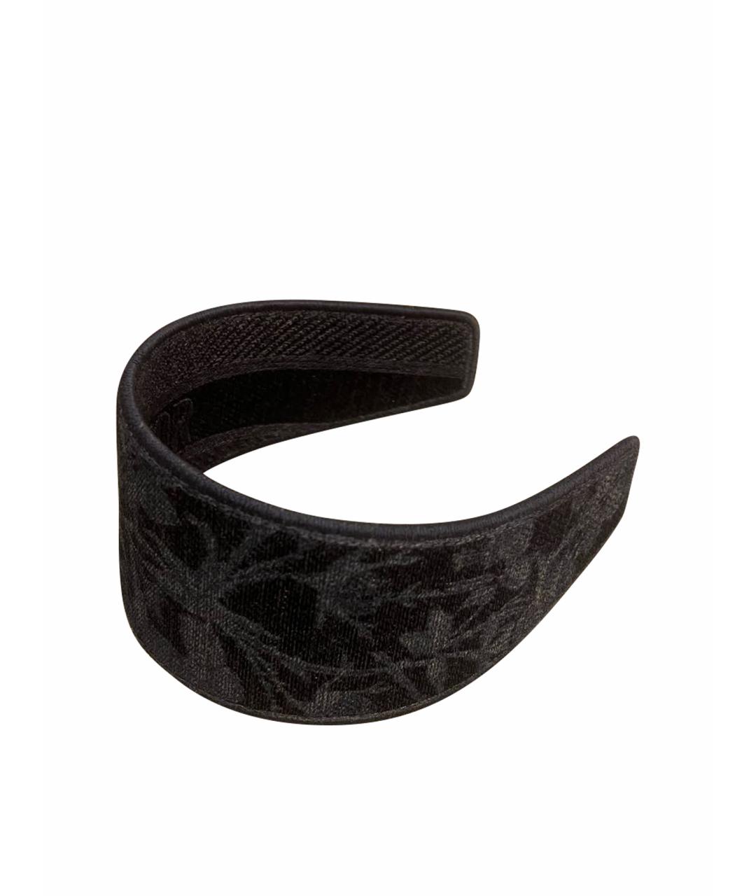 CHRISTIAN DIOR Темно-синяя повязка, фото 1