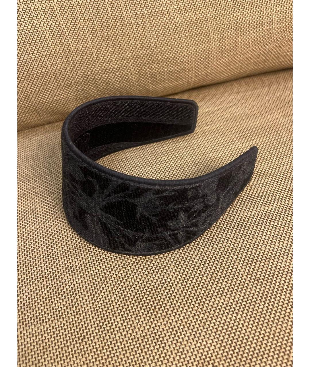 CHRISTIAN DIOR Темно-синяя повязка, фото 6