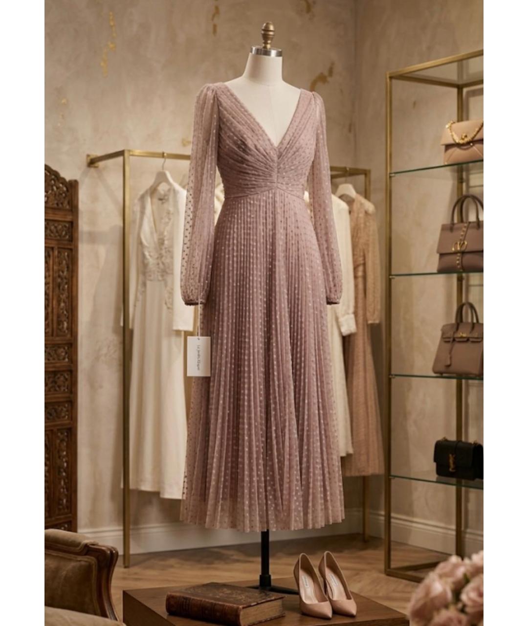 ZIMMERMANN Розовое коктейльное платье, фото 8