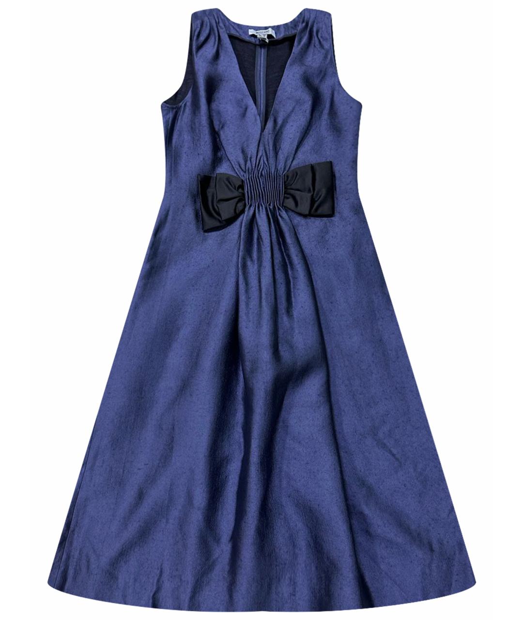 MOSCHINO Темно-синее повседневное платье, фото 1
