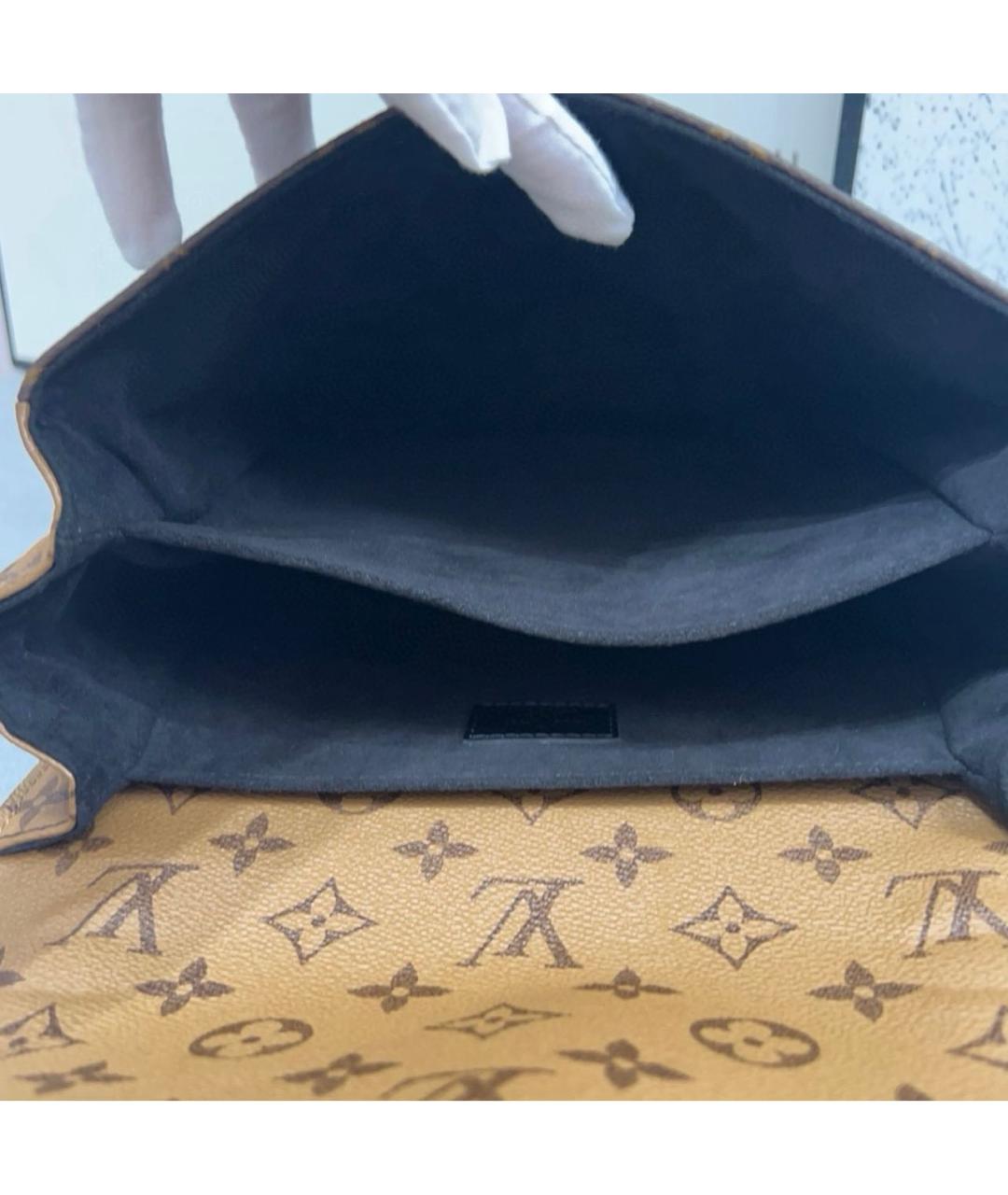 LOUIS VUITTON Коричневая сумка через плечо, фото 7