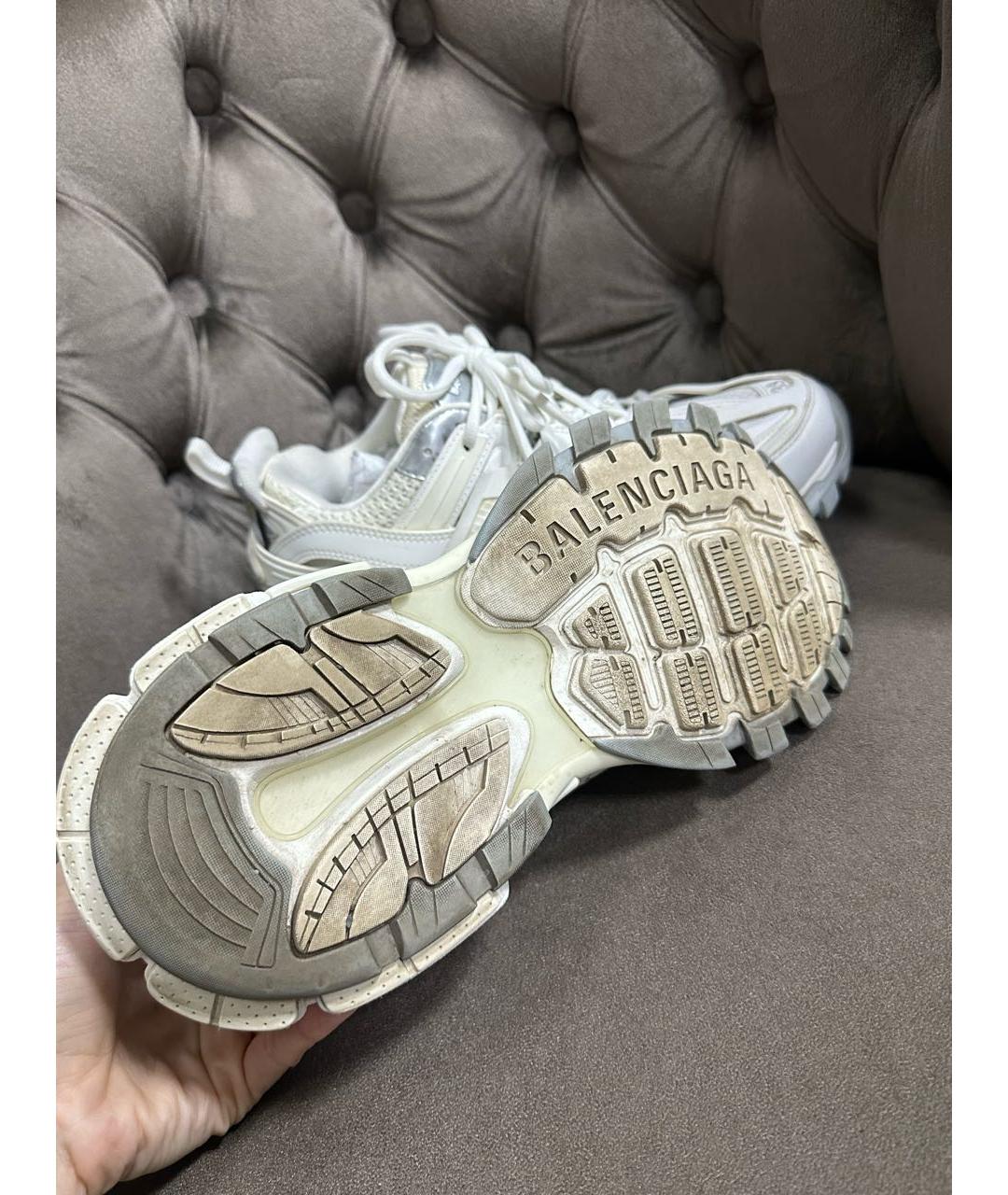 BALENCIAGA Белые кроссовки, фото 4