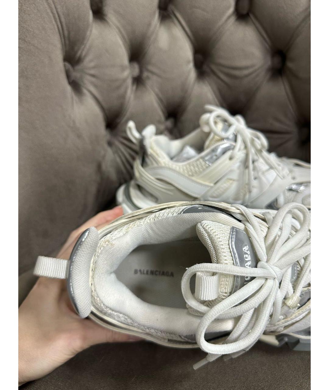 BALENCIAGA Белые кроссовки, фото 3