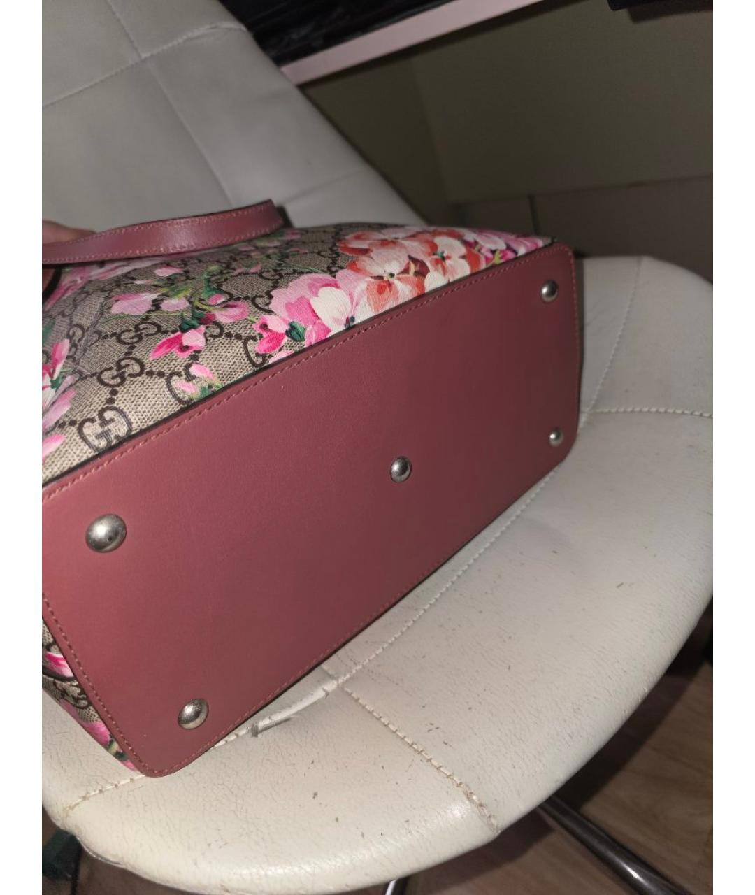GUCCI Розовая сумка с короткими ручками, фото 3