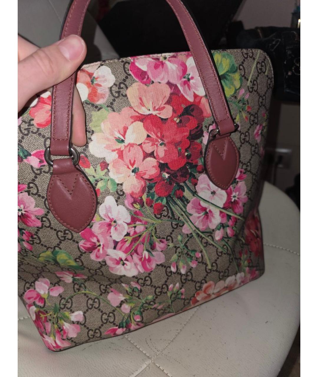 GUCCI Розовая сумка с короткими ручками, фото 2