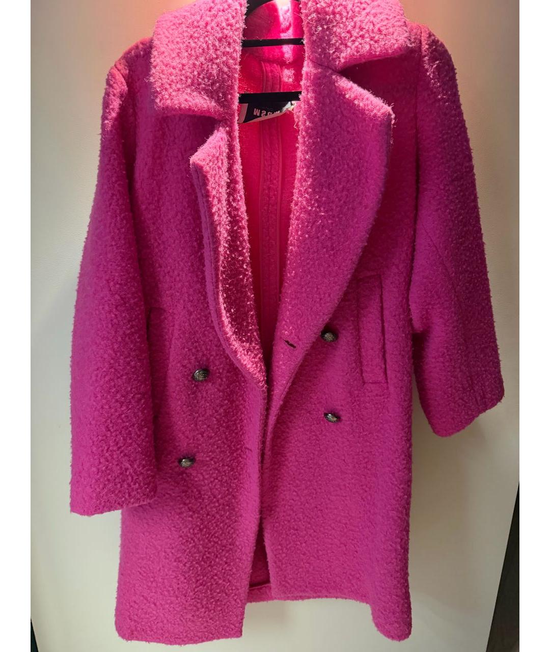 MSGM Фуксия пальто, фото 3