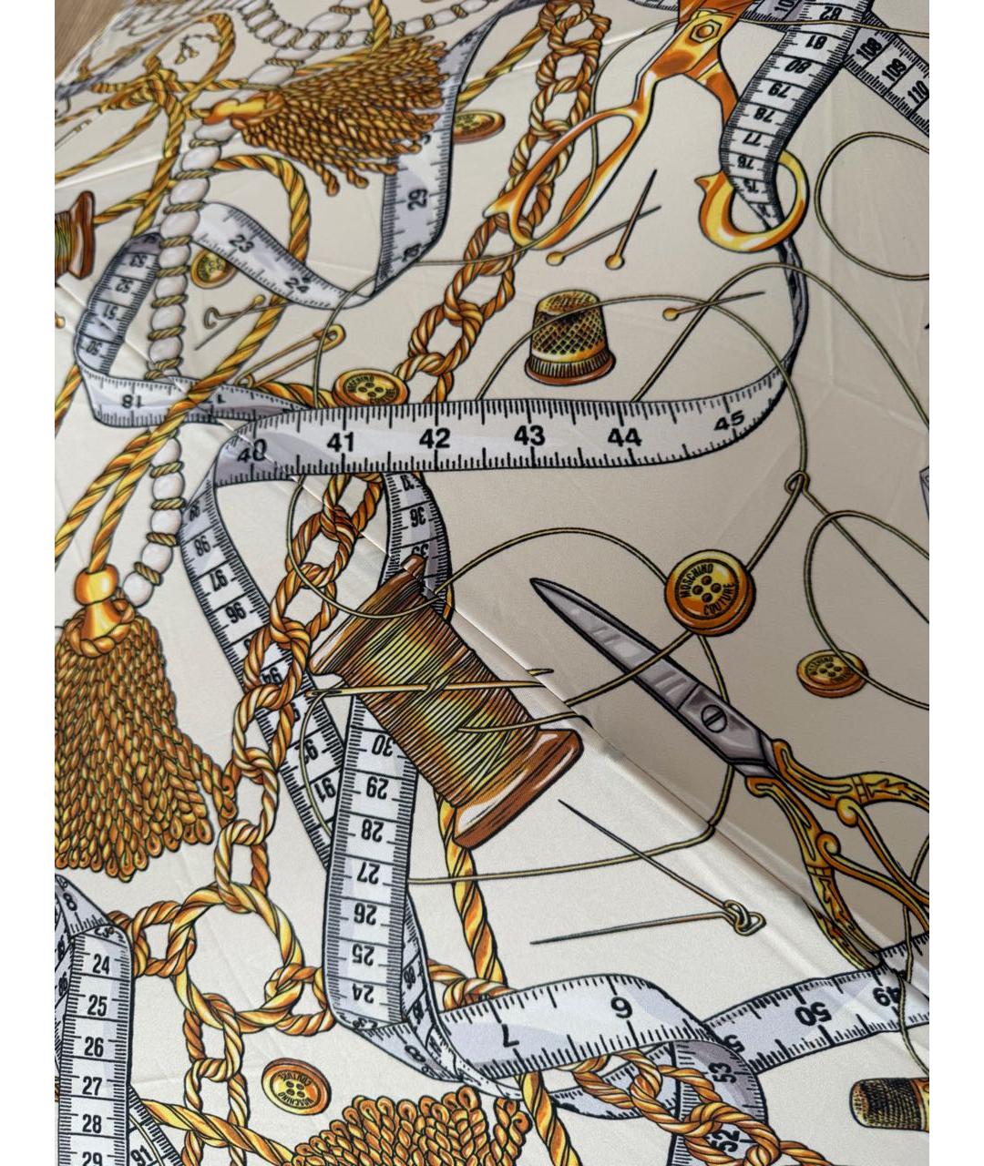 MOSCHINO Бежевый зонт, фото 8