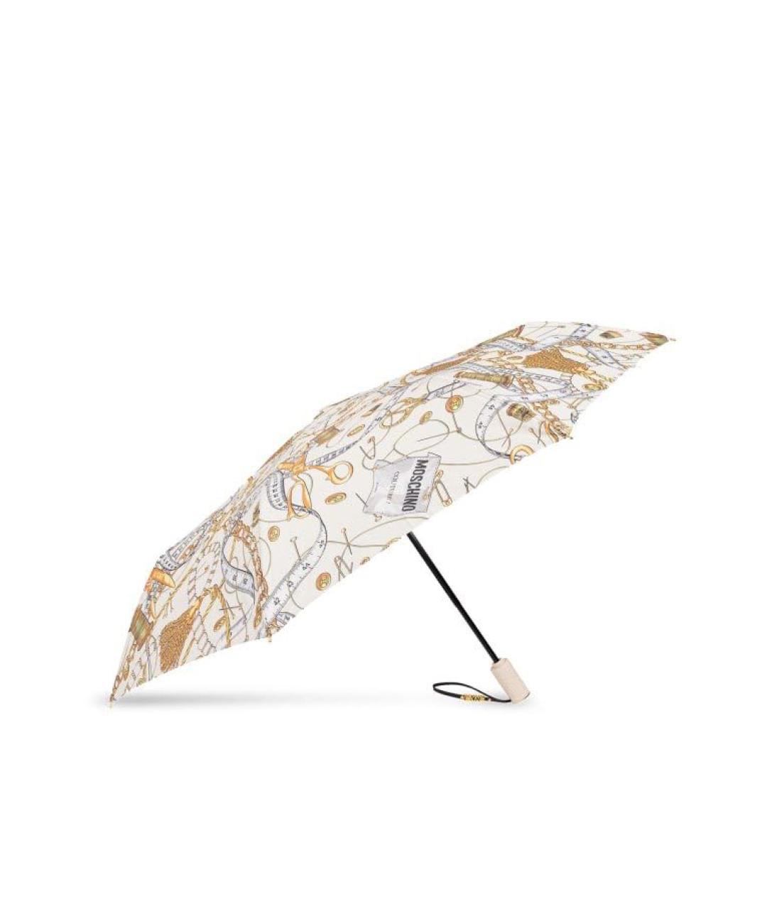 MOSCHINO Бежевый зонт, фото 1
