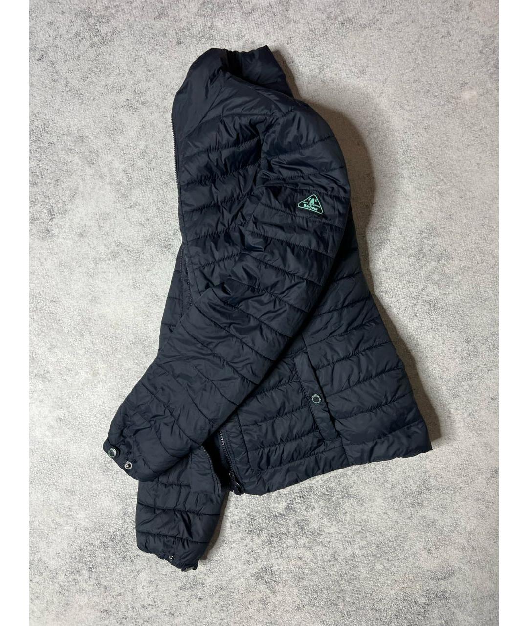 BARBOUR Темно-синяя полиэстеровая куртка, фото 2