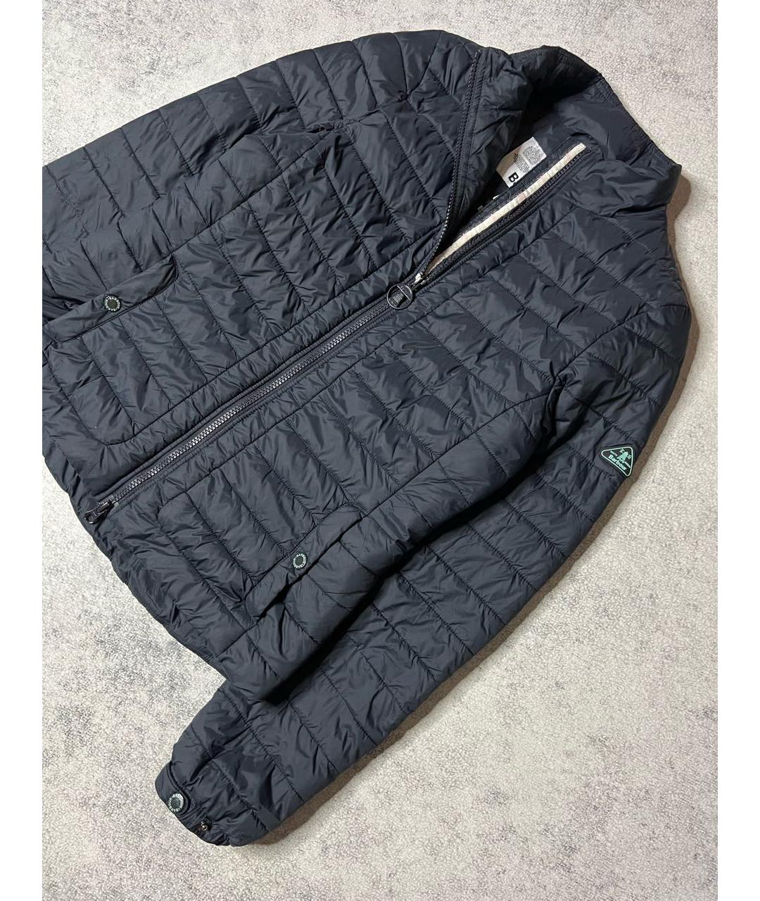 BARBOUR Темно-синяя полиэстеровая куртка, фото 4