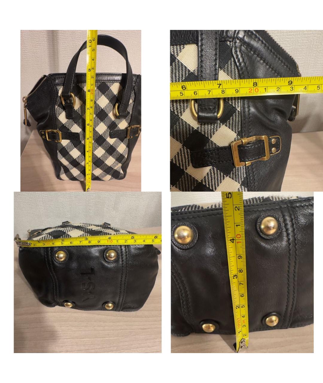 SAINT LAURENT Мульти кожаная сумка тоут, фото 8