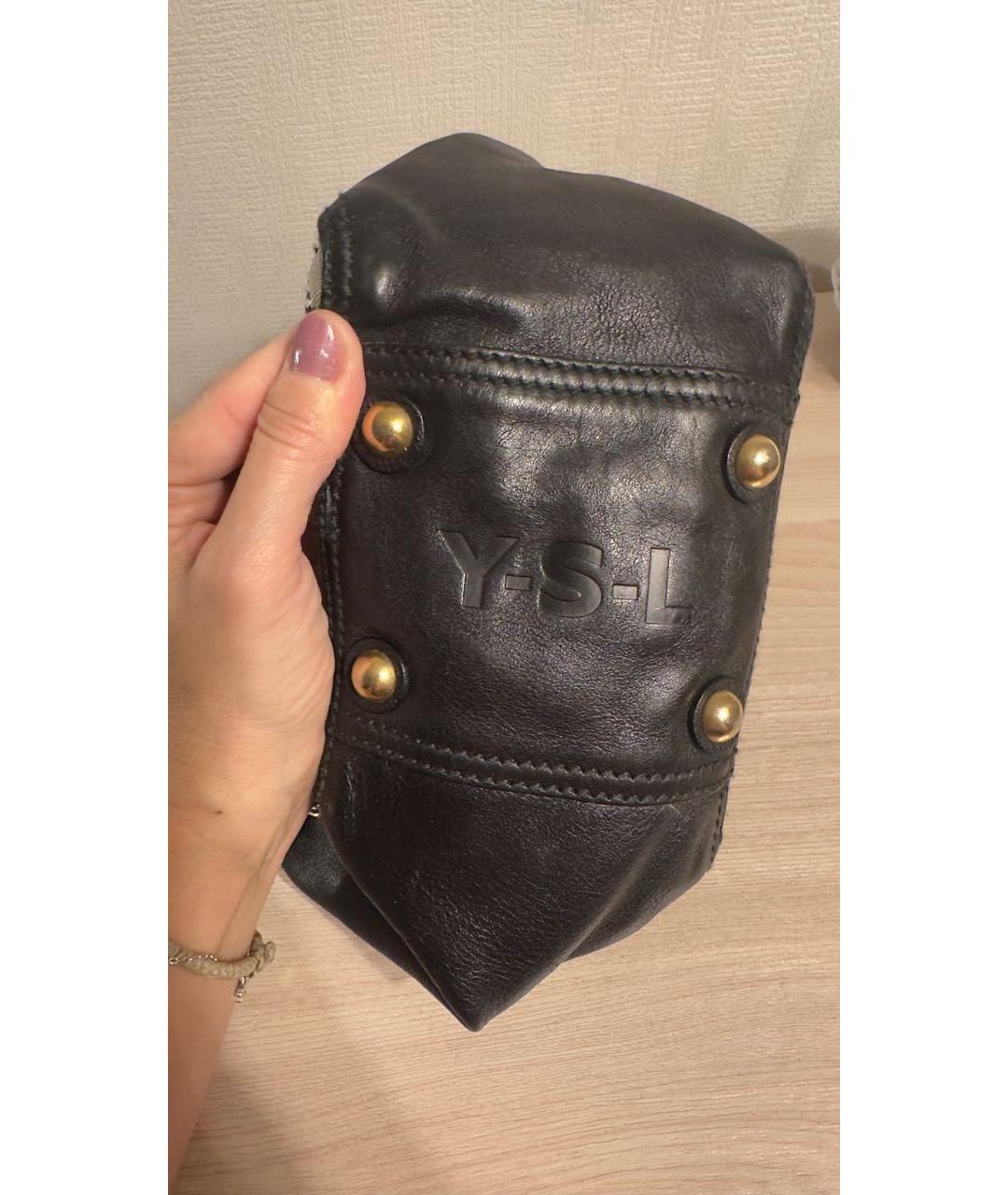 SAINT LAURENT Мульти кожаная сумка тоут, фото 5