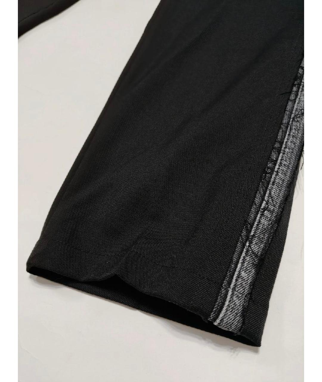 DIESEL Черные полиэстеровые повседневные брюки, фото 6