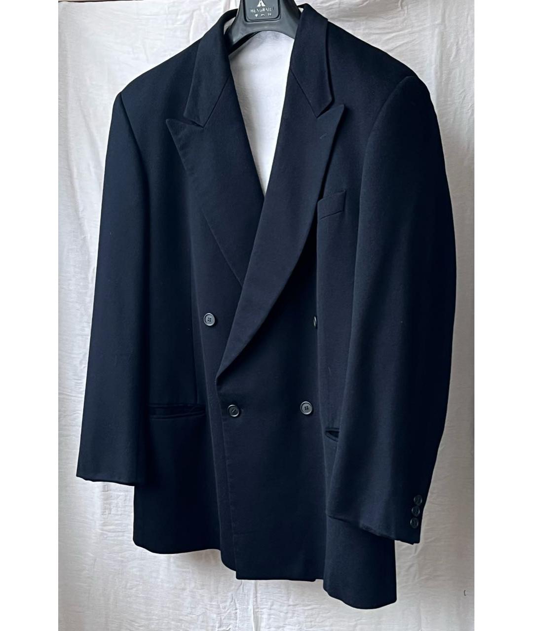 GIORGIO ARMANI Темно-синий кашемировый пиджак, фото 5