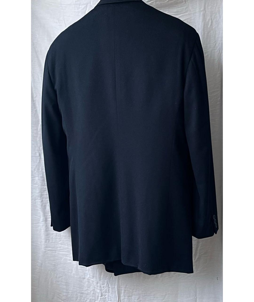 GIORGIO ARMANI Темно-синий кашемировый пиджак, фото 2