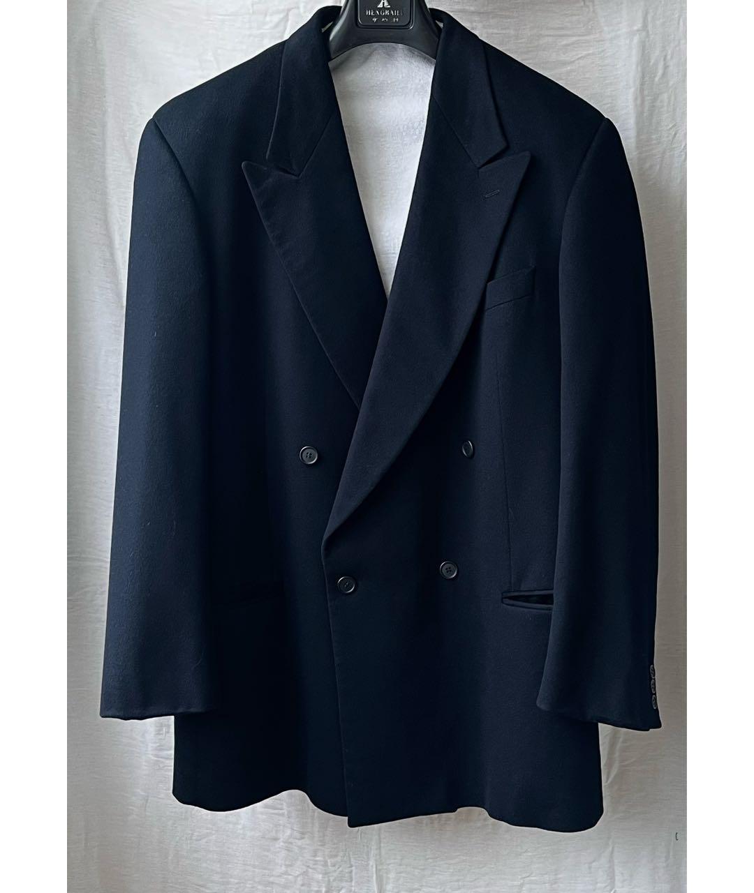 GIORGIO ARMANI Темно-синий кашемировый пиджак, фото 9